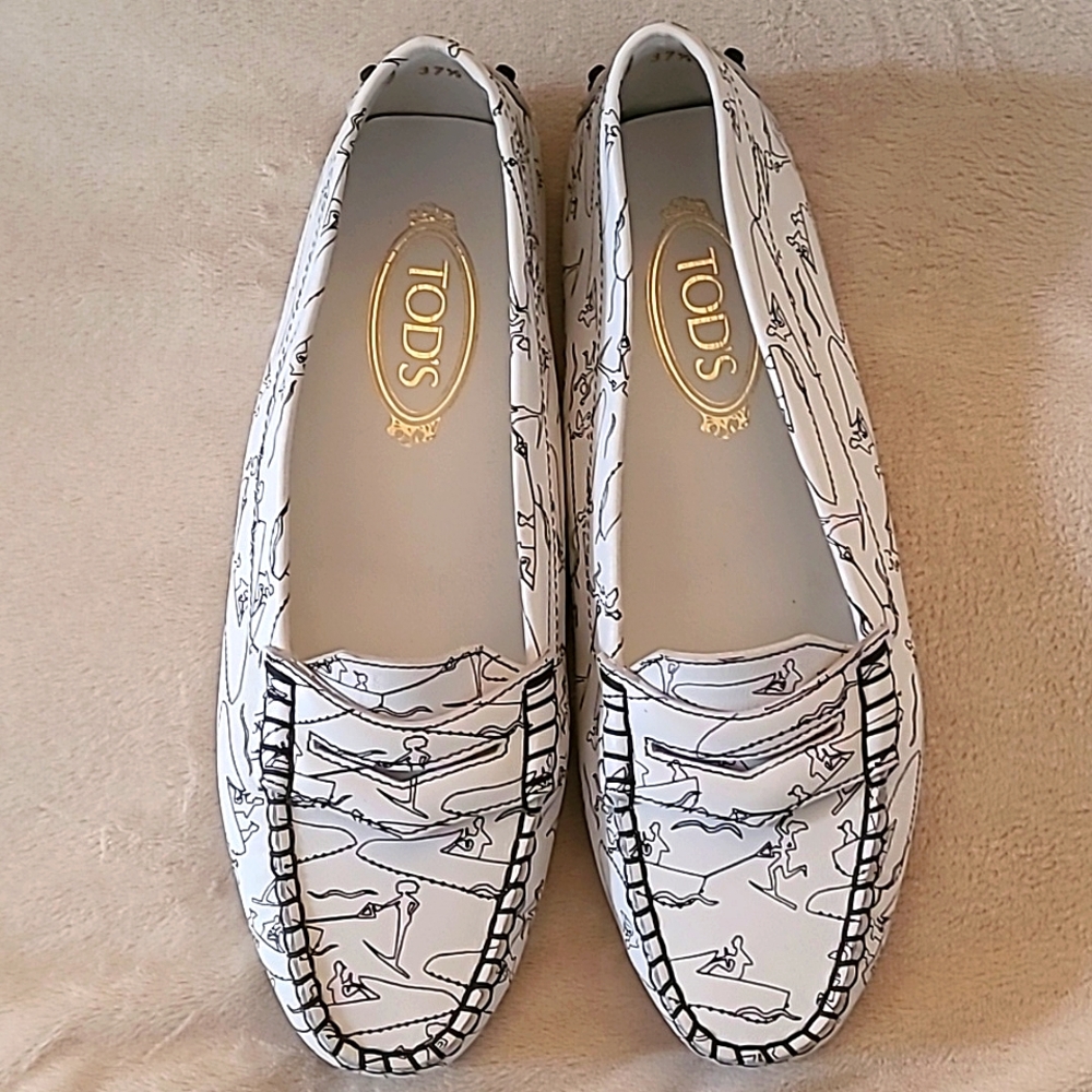 Authentic TOD'S loafers size 37.5